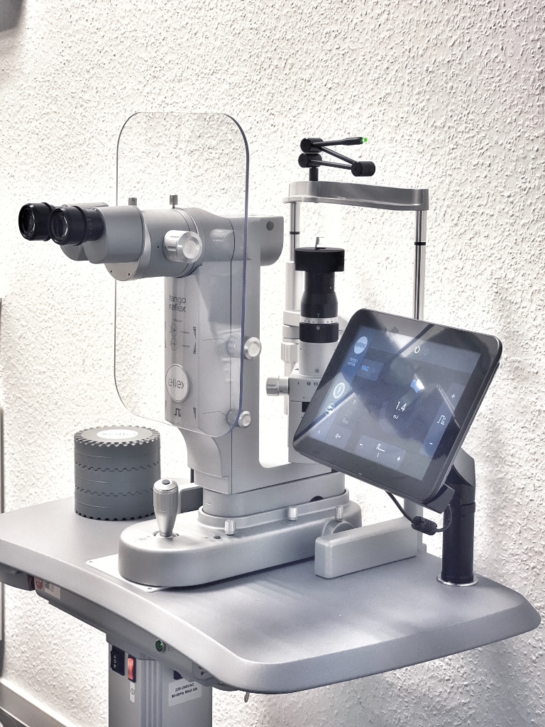 Tango Reflex Laser von Ellex - Premium-Augenlasersystem in unserer Praxis