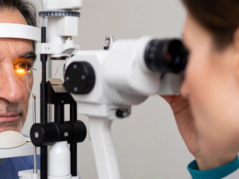 SLT-Laser bei Glaukom: schonende Option zur Augendrucksenkung