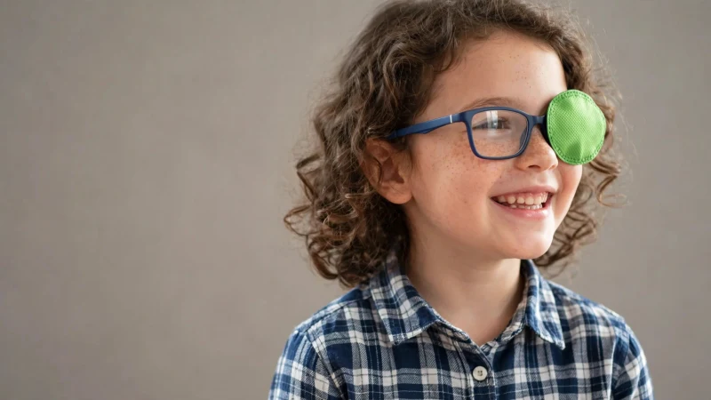Kind mit Zeichen einer Amblyopie (Lazy Eye) – Früherkennung entscheidend für erfolgreiche Behandlung