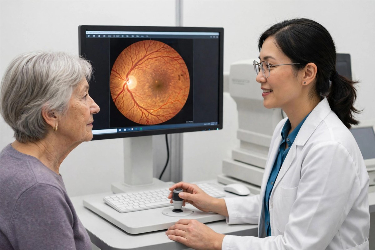 Makuladegeneration (AMD) in Ludwigshafen: Symptome und Früherkennung