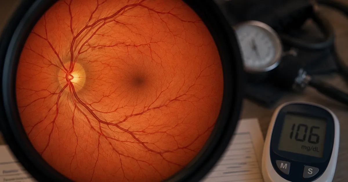 Netzhautgefäße im Auge bei Diabetes und Bluthochdruck – Gefäßkontrolle beim Augenarzt Ludwigshafen
