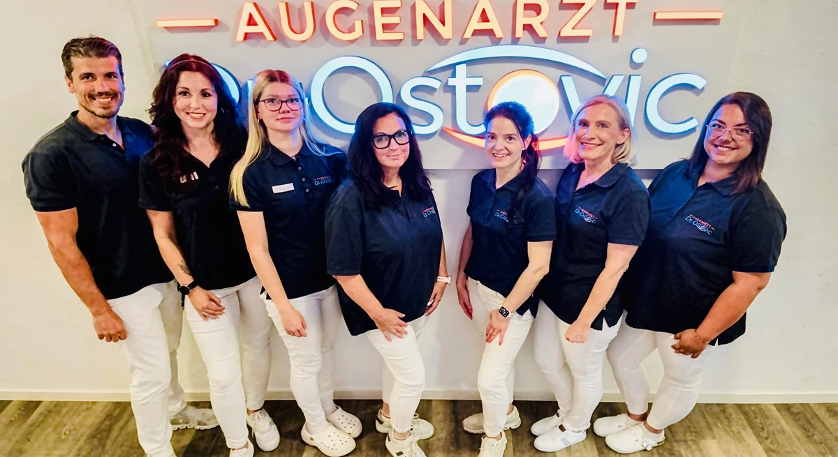 Das Team der Augenarztpraxis Dr. Ostovic